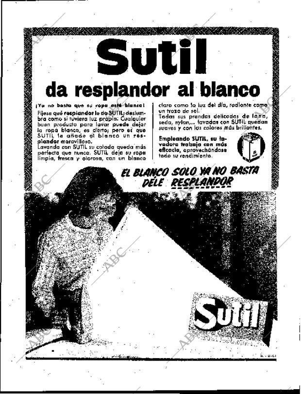 BLANCO Y NEGRO MADRID 20-01-1962 página 36