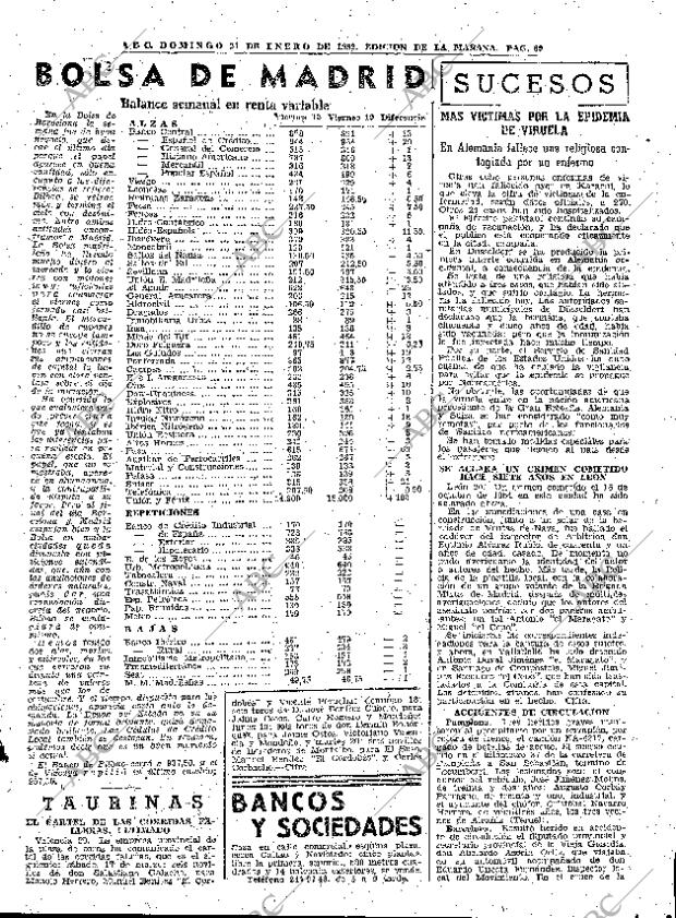 ABC MADRID 21-01-1962 página 53