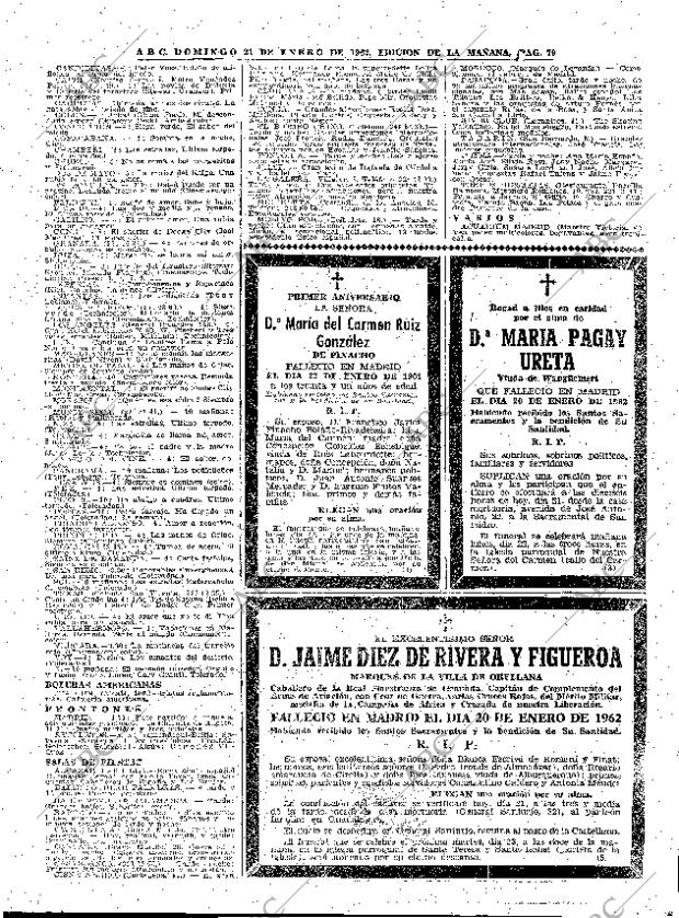 ABC MADRID 21-01-1962 página 63