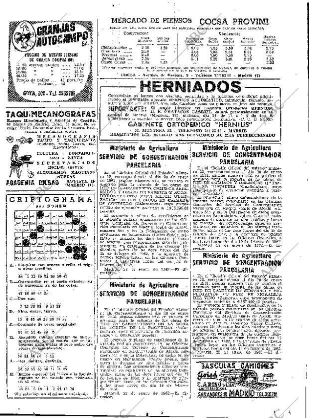 ABC MADRID 23-01-1962 página 71