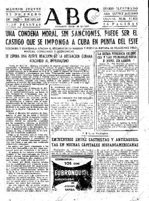 ABC MADRID 25-01-1962 página 31