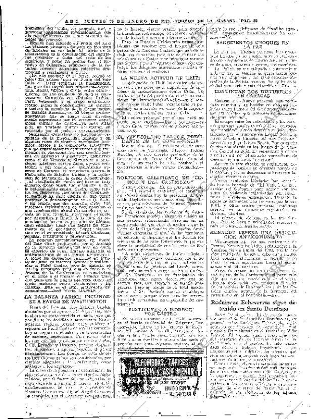 ABC MADRID 25-01-1962 página 32