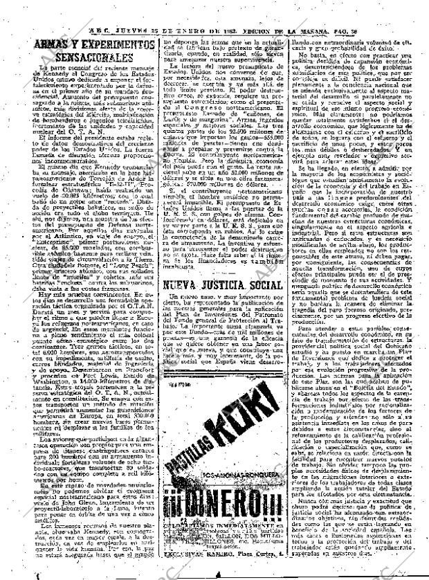 ABC MADRID 25-01-1962 página 36