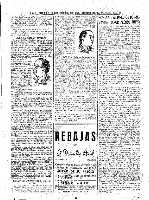 ABC MADRID 25-01-1962 página 46