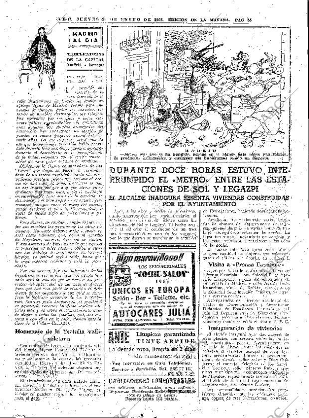 ABC MADRID 25-01-1962 página 55