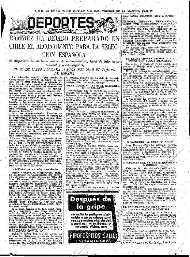 ABC MADRID 25-01-1962 página 57