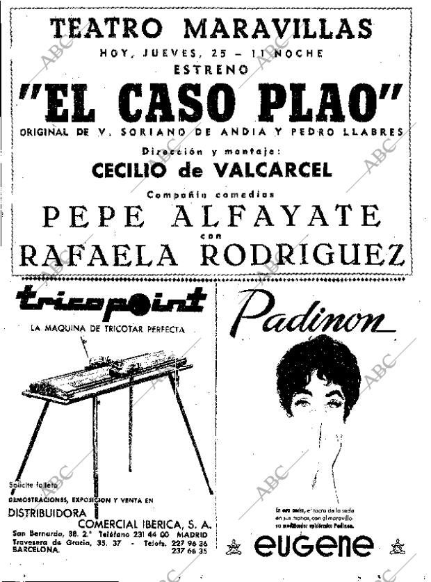 ABC MADRID 25-01-1962 página 6