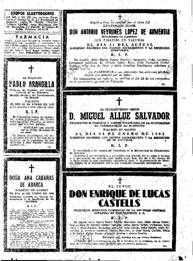 ABC MADRID 25-01-1962 página 73