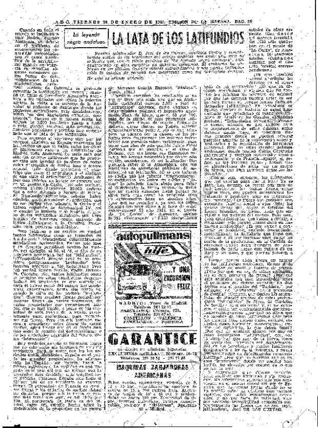 ABC MADRID 26-01-1962 página 29