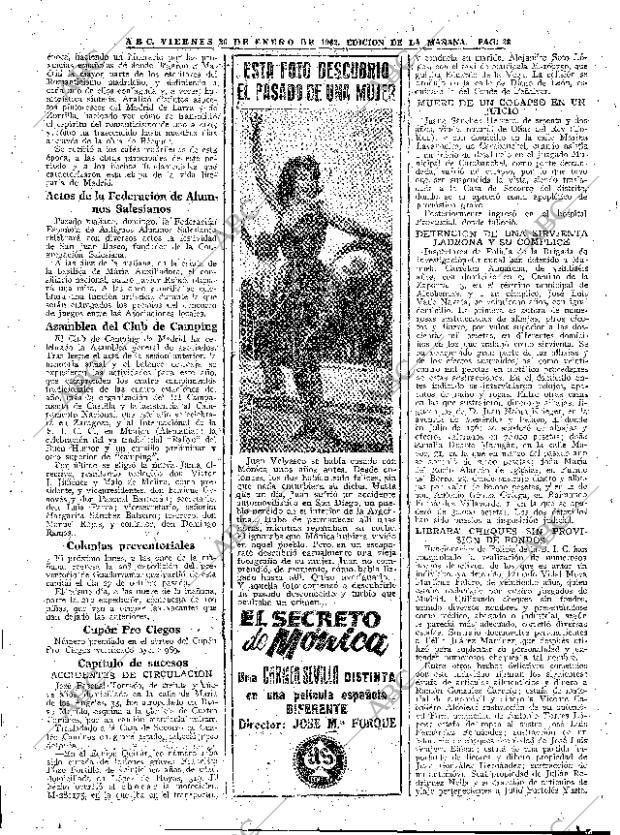 ABC MADRID 26-01-1962 página 38