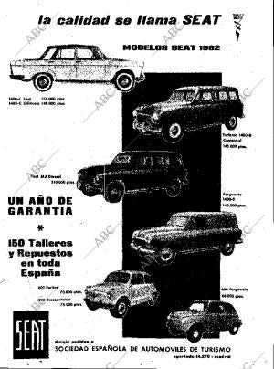 ABC MADRID 26-01-1962 página 7