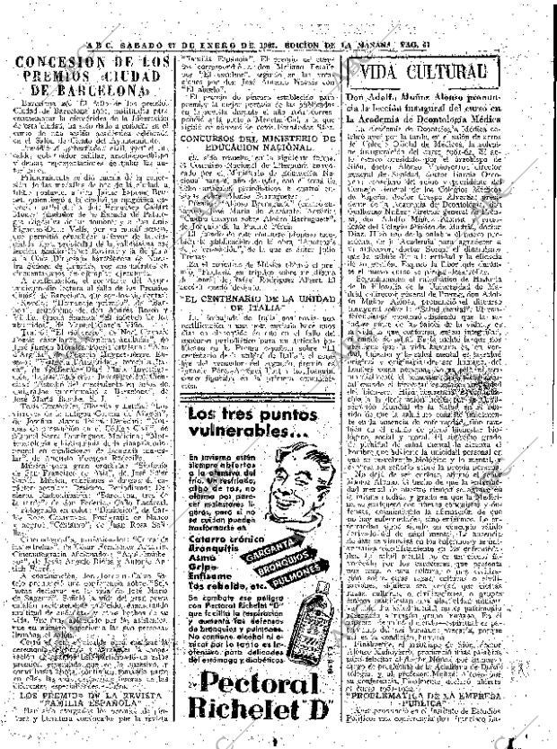 ABC MADRID 27-01-1962 página 47