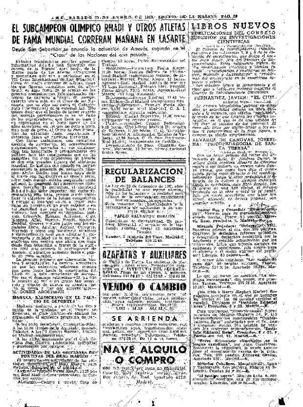 ABC MADRID 27-01-1962 página 59