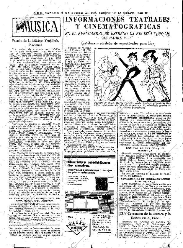 ABC MADRID 27-01-1962 página 63