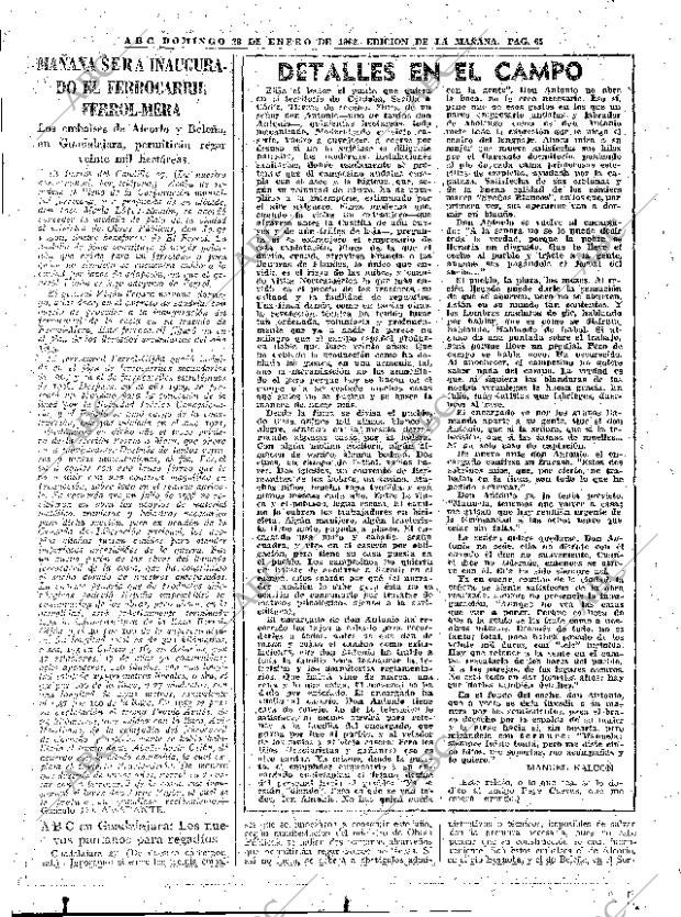 ABC MADRID 28-01-1962 página 46