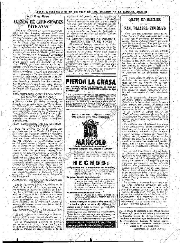 ABC MADRID 28-01-1962 página 54