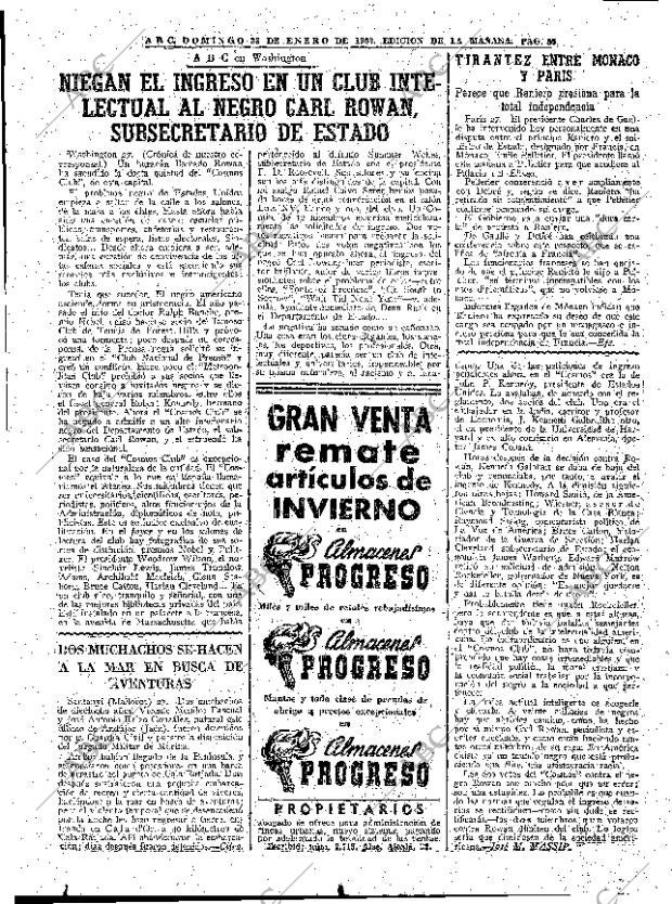 ABC MADRID 28-01-1962 página 56