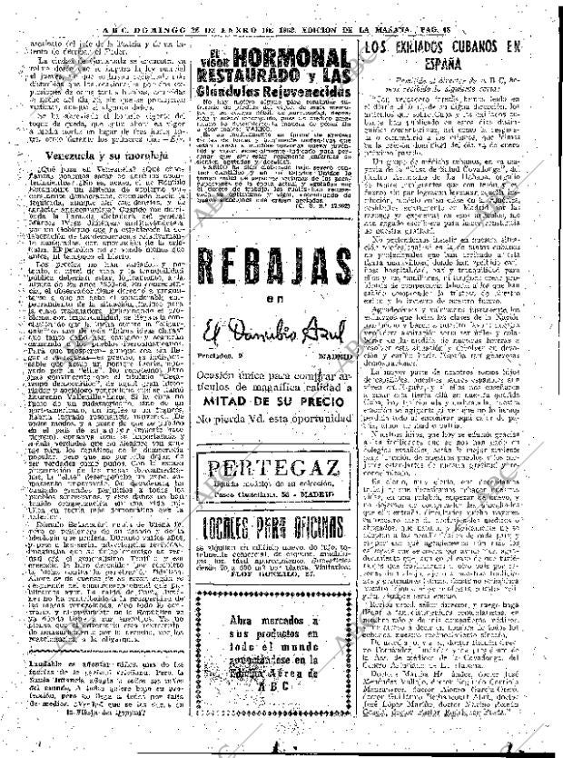 ABC MADRID 28-01-1962 página 63