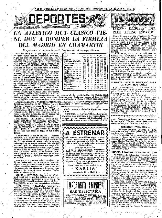ABC MADRID 28-01-1962 página 73