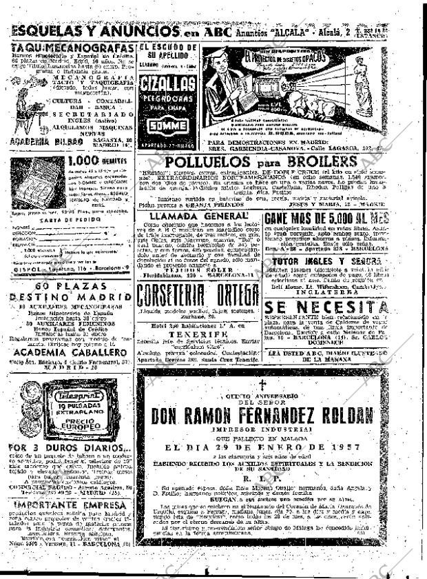 ABC MADRID 28-01-1962 página 89