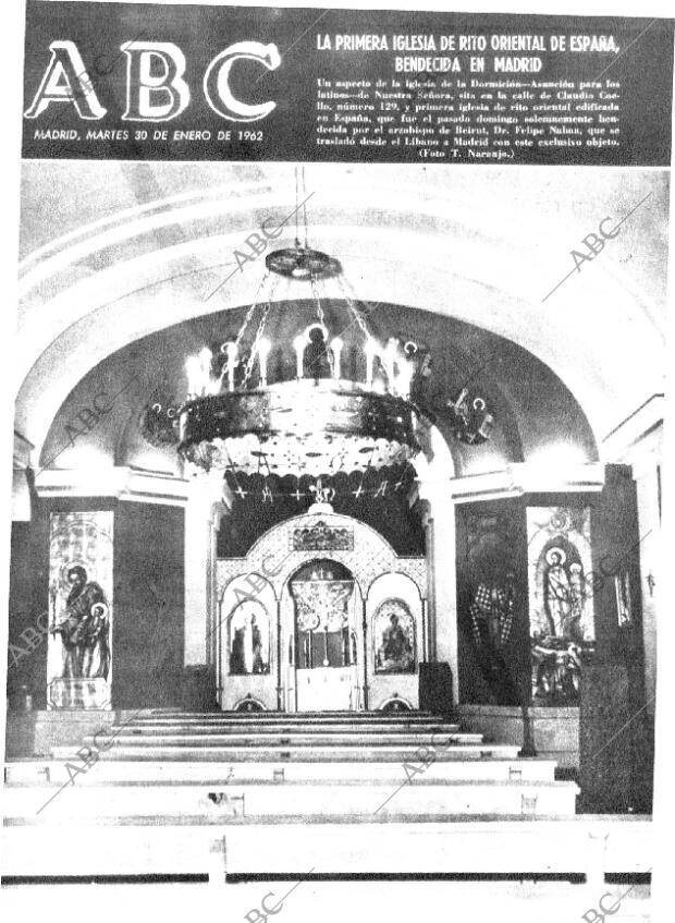 ABC MADRID 30-01-1962 página 1