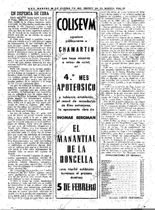 ABC MADRID 30-01-1962 página 26