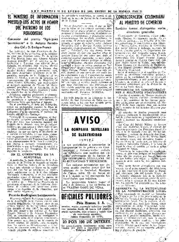 ABC MADRID 30-01-1962 página 31