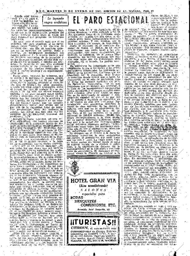 ABC MADRID 30-01-1962 página 37