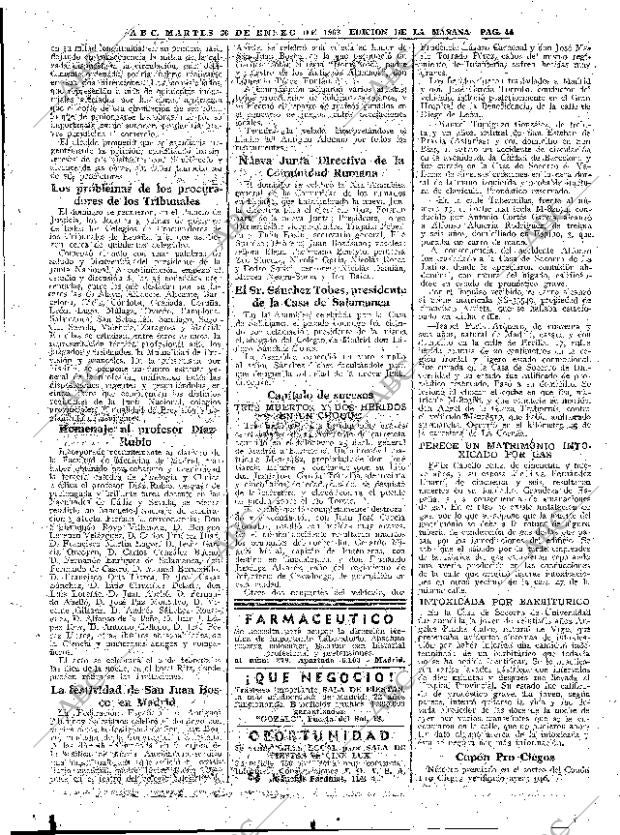 ABC MADRID 30-01-1962 página 44