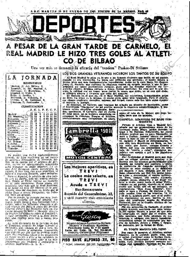 ABC MADRID 30-01-1962 página 45