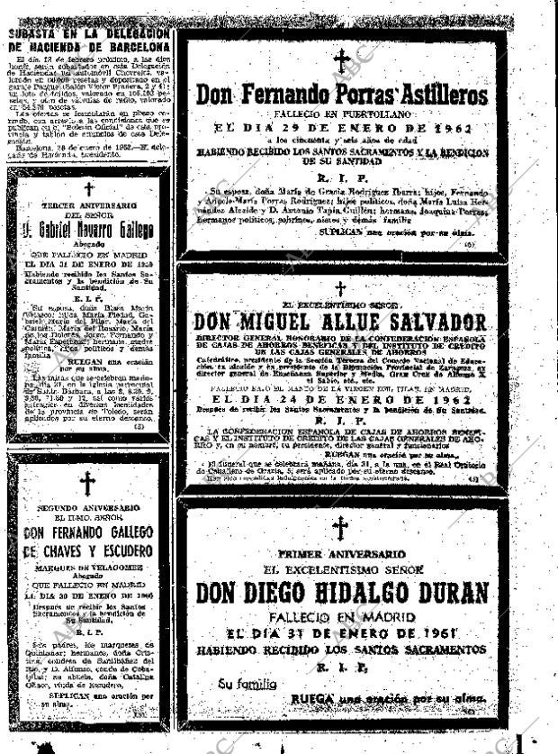 ABC MADRID 30-01-1962 página 69