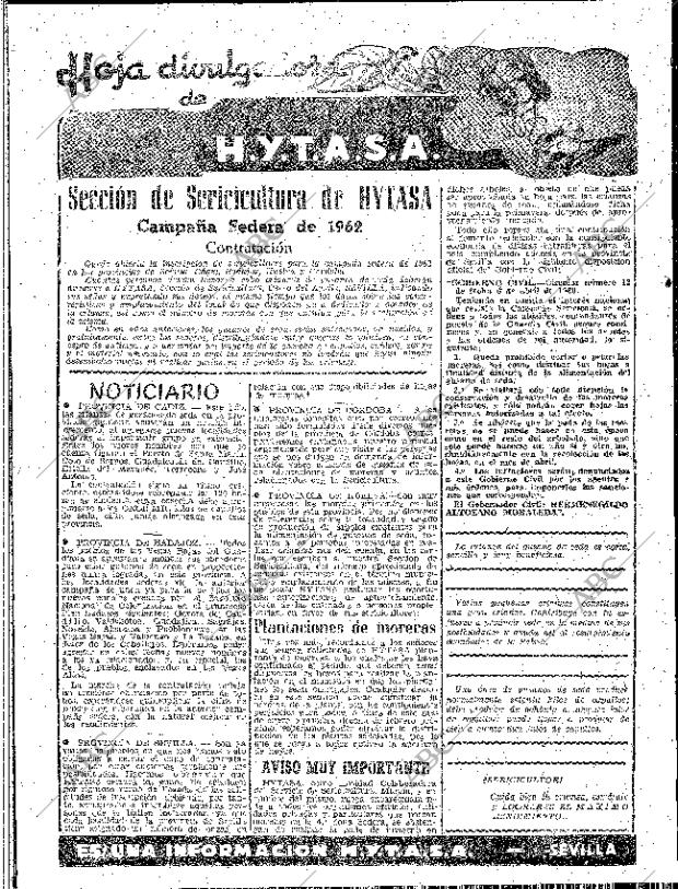 ABC SEVILLA 30-01-1962 página 46