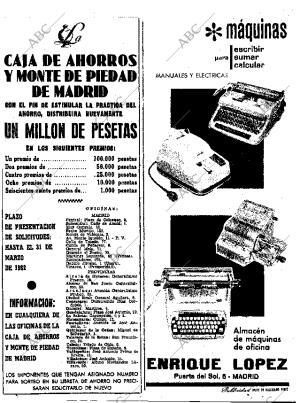 ABC MADRID 31-01-1962 página 10