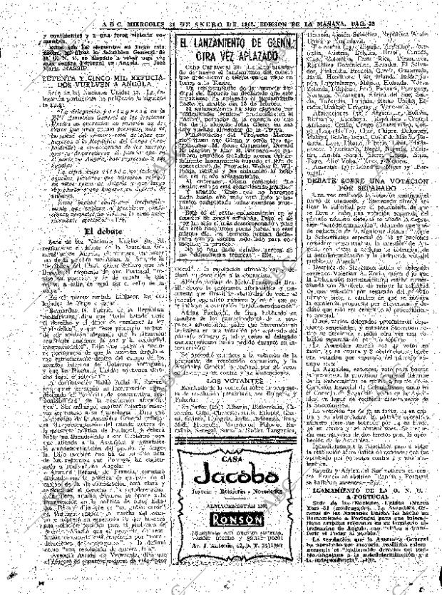 ABC MADRID 31-01-1962 página 32