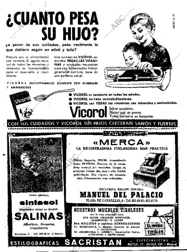 ABC MADRID 31-01-1962 página 6