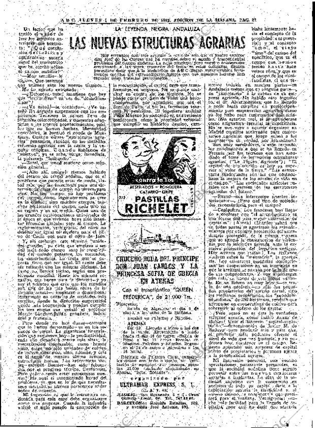 ABC MADRID 01-02-1962 página 27