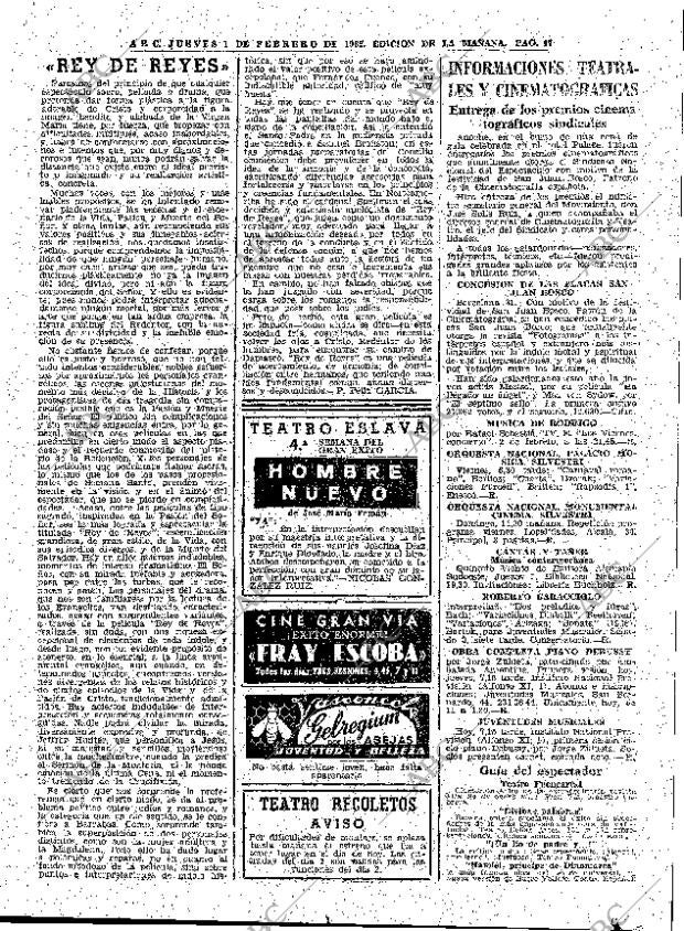 ABC MADRID 01-02-1962 página 47