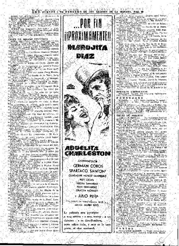 ABC MADRID 01-02-1962 página 49