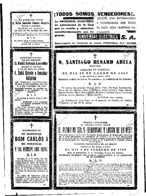 ABC MADRID 01-02-1962 página 58