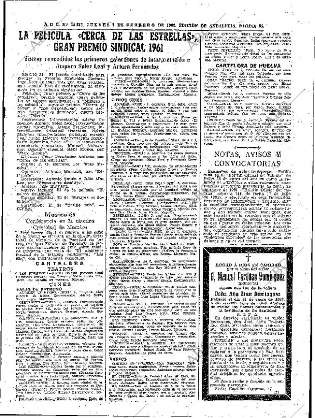 ABC SEVILLA 01-02-1962 página 35