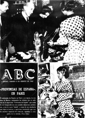 ABC MADRID 03-02-1962 página 1