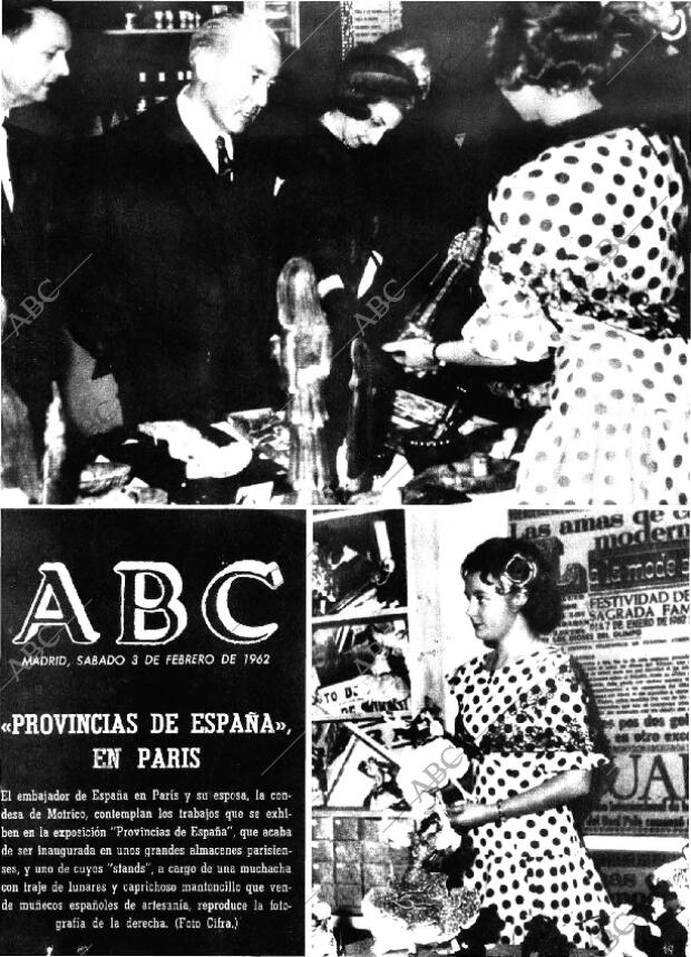 ABC MADRID 03-02-1962 página 1