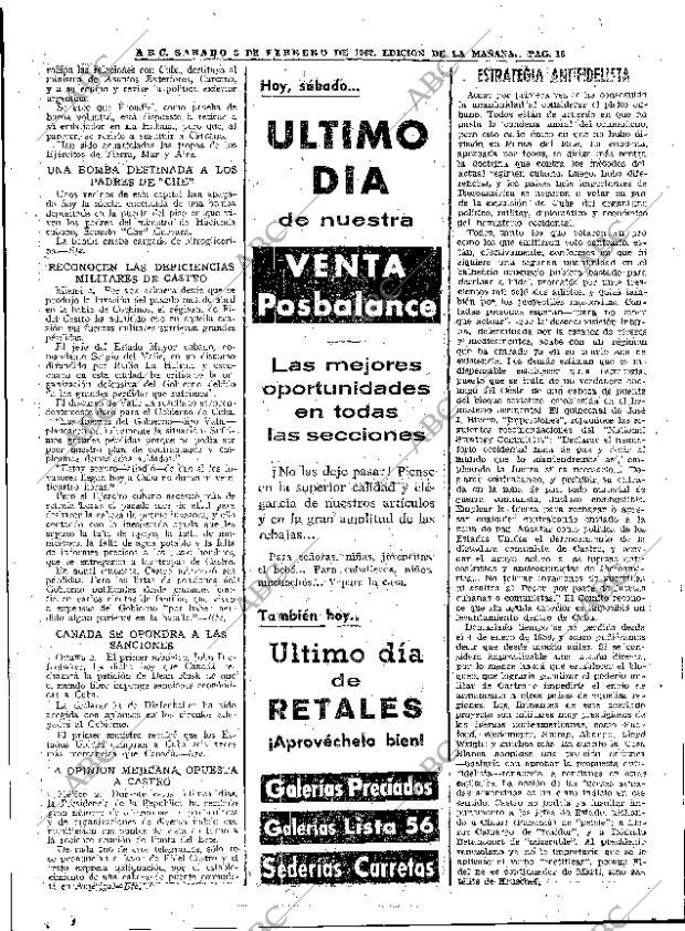 ABC MADRID 03-02-1962 página 16