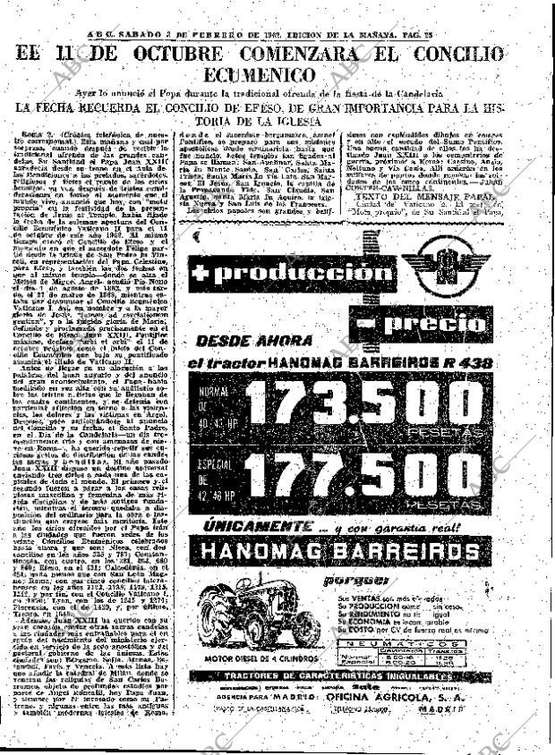 ABC MADRID 03-02-1962 página 25