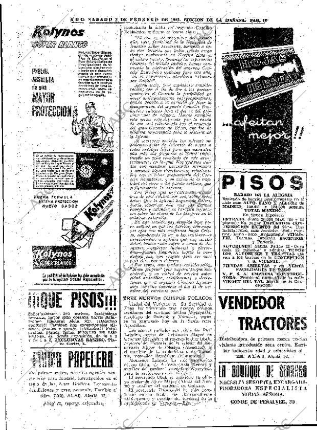 ABC MADRID 03-02-1962 página 26