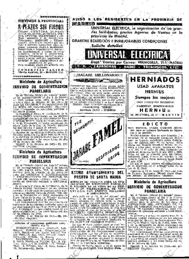 ABC MADRID 03-02-1962 página 62