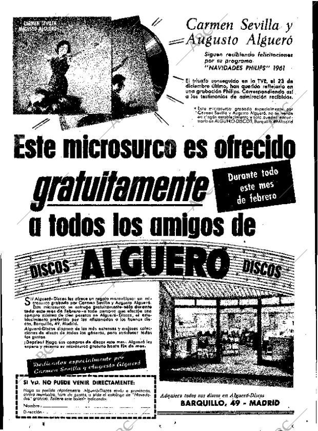 ABC MADRID 04-02-1962 página 25
