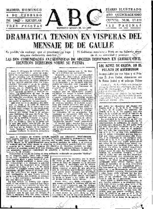 ABC MADRID 04-02-1962 página 63