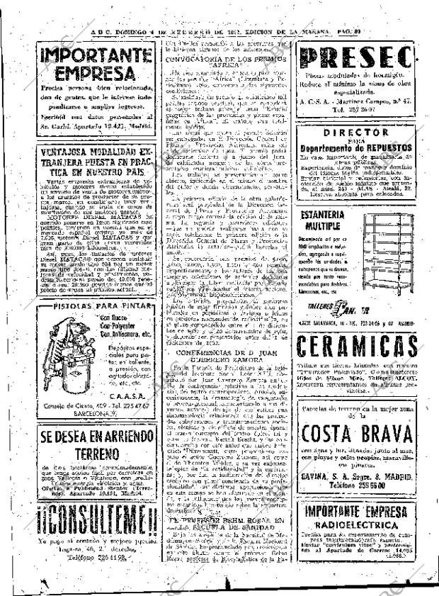 ABC MADRID 04-02-1962 página 80