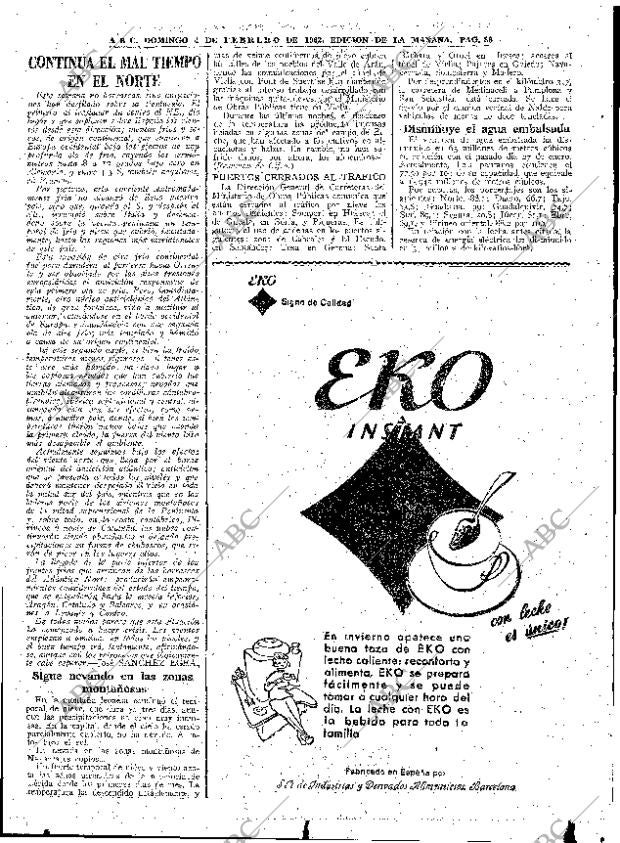ABC MADRID 04-02-1962 página 83